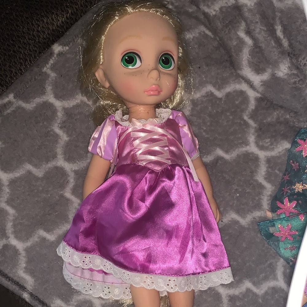Rapunzel- Pink Dress Doll with Blonde Hair
